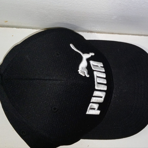 Puma-Evercat Mesh Stretch Fit Hat/Black/ White/L/XL - Picture 5 of 8